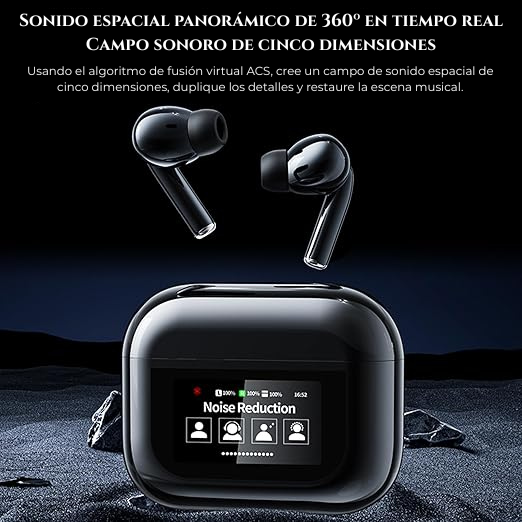 Airpods PRO con pantalla y Cancelación de Ruido