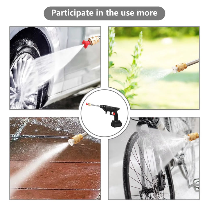 50Bar Cordless High Pressure lever Wash Spray Water Gun Car Wash Pressure Water washing Machine For Makita 24V Battery