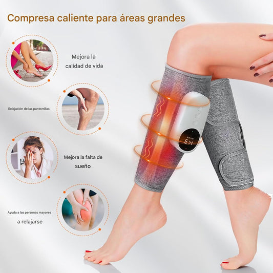 Masajeador de pantorrilla para circulación y alivio del dolor