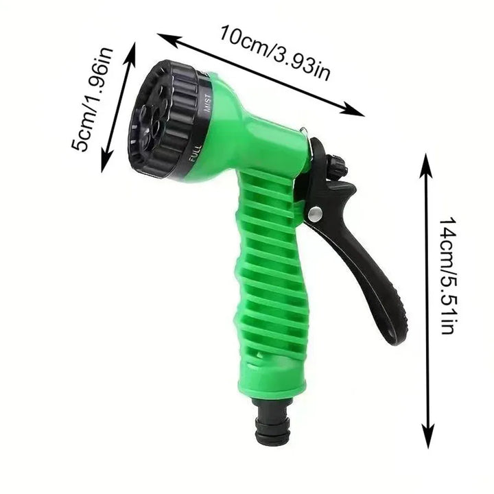 25FT-200FT Expandable Magic Hose Lightweight Design Durable Materials 7 Water Spraying Functions Gun Home Garden Watering Tools