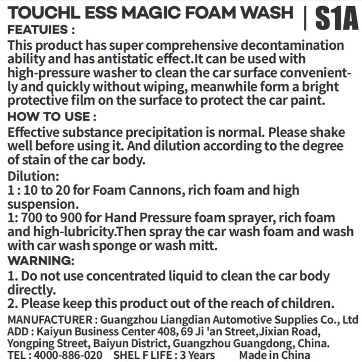 Pink Foaming Extreme Bodywash & Wax Foaming Car Wash Soap, (Works with Foam Cannons/Guns or Bucket Washes) For Cars, Trucks,