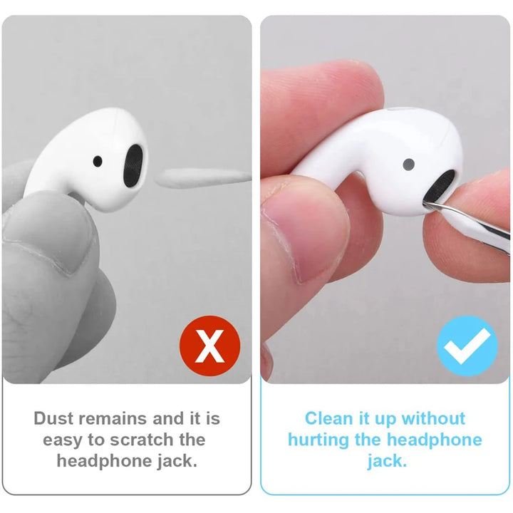 Bluetooth Earphones Cleaner Kit for Airpods Pro 1 2 3 Earbuds Pen Brush Wireless Headphones Case Cleaning Tools for Mobile Phone
