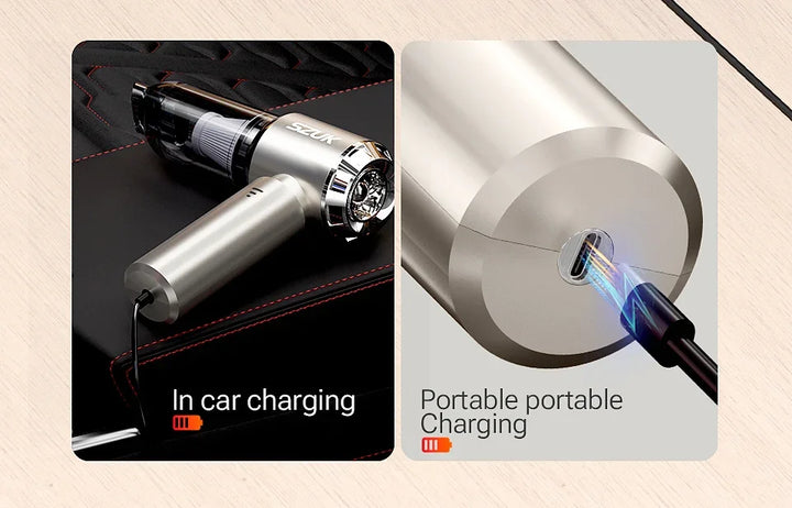 SZUK C012 985000Pa Car Vacuum Cleaner Portable Handheld Wireless Machianr Mini Vacuum Cleaner Strong Suction Car Vacuum Cleaner