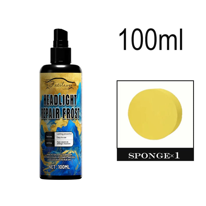 Car headlight repair liquid, antioxidant/polishing agent, remove scratches, brighten the headlights, nourish the headlights