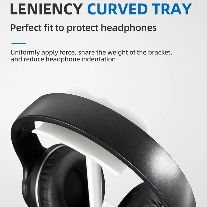 Universal Headphone Stand Rack Space Desktop Organizer Earphone Mount Hanger Headset Stand Support With Mobile Phone&Tablet Stan