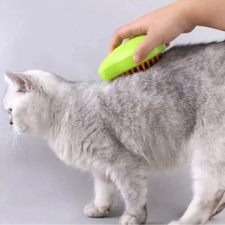 Cat Dog Steamy Brush Steam Brush Electric Sprayer for Massage Pet Grooming Tool Shedding 3 in 1 Electric Sprays Massage Combs