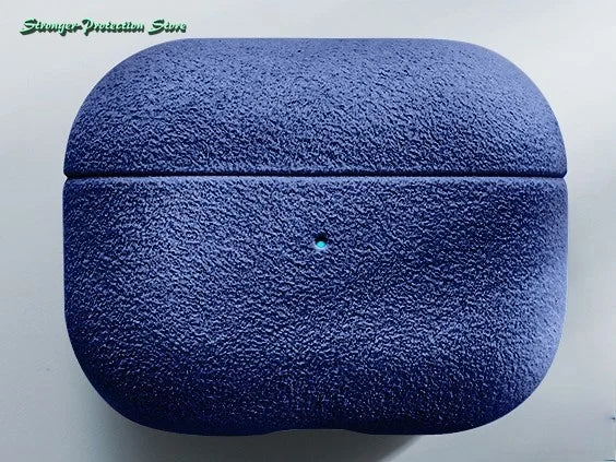 Italian Suede Leather Case For Airpods Pro 2 For Airpods Pro 3 Airpods 4 3 Case Luxury Artificial Leather All Inclusive Case