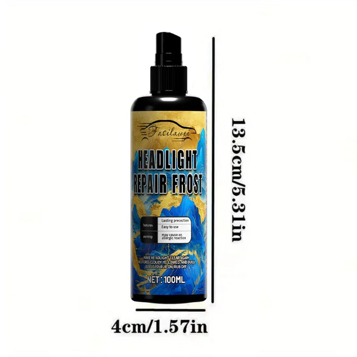 Car headlight repair liquid, antioxidant/polishing agent, remove scratches, brighten the headlights, nourish the headlights