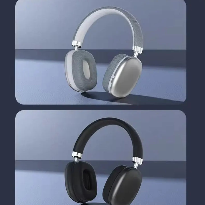 NEW T10 Pro Max Air Wireless Bluetooth Headphones Noise Cancelling Earphones Mic Pods Over Ear Sports Gaming Headset For iPhone