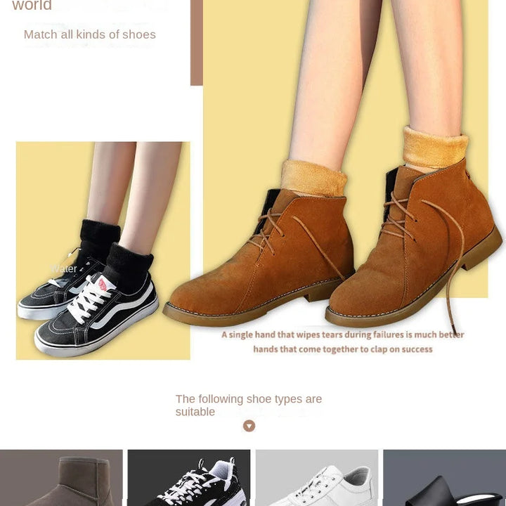 Calcetines térmicos de invierno – Lana y cachemir, cálidos y supersuaves (5 pares)