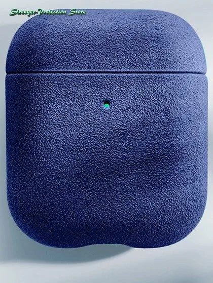 Italian Suede Leather Case For Airpods Pro 2 For Airpods Pro 3 Airpods 4 3 Case Luxury Artificial Leather All Inclusive Case