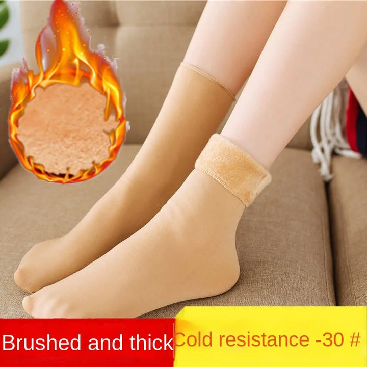 Calcetines térmicos de invierno – Lana y cachemir, cálidos y supersuaves (5 pares)