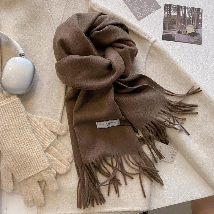 Bufanda de cachemira para mujer: larga, cálida y súper suave