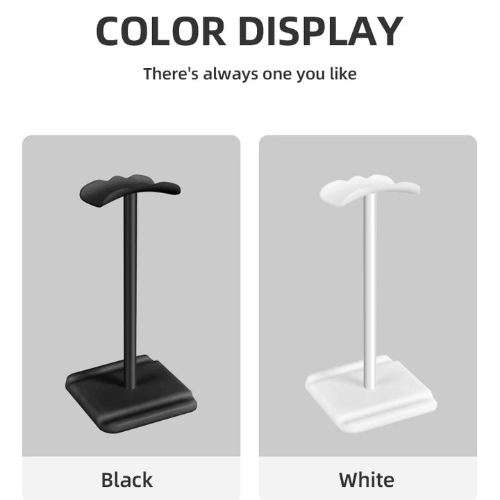 Universal Headphone Stand Rack Space Desktop Organizer Earphone Mount Hanger Headset Stand Support With Mobile Phone&Tablet Stan