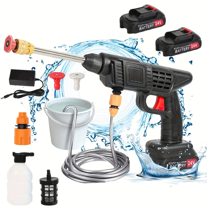50Bar Cordless High Pressure lever Wash Spray Water Gun Car Wash Pressure Water washing Machine For Makita 24V Battery