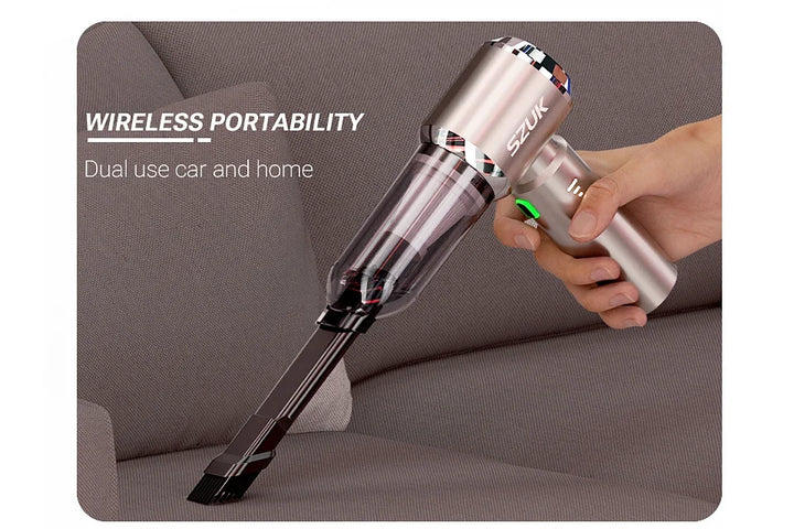 SZUK C012 985000Pa Car Vacuum Cleaner Portable Handheld Wireless Machianr Mini Vacuum Cleaner Strong Suction Car Vacuum Cleaner