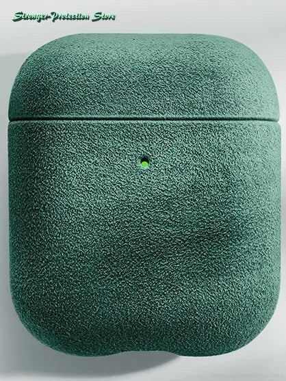 Italian Suede Leather Case For Airpods Pro 2 For Airpods Pro 3 Airpods 4 3 Case Luxury Artificial Leather All Inclusive Case