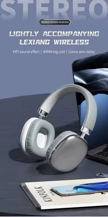 NEW T10 Pro Max Air Wireless Bluetooth Headphones Noise Cancelling Earphones Mic Pods Over Ear Sports Gaming Headset For iPhone