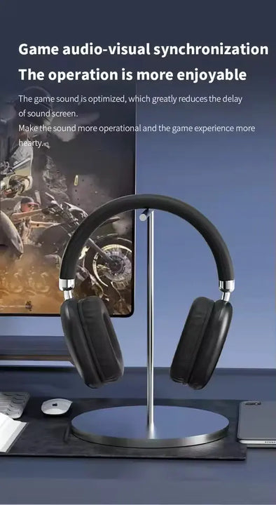 NEW T10 Pro Max Air Wireless Bluetooth Headphones Noise Cancelling Earphones Mic Pods Over Ear Sports Gaming Headset For iPhone