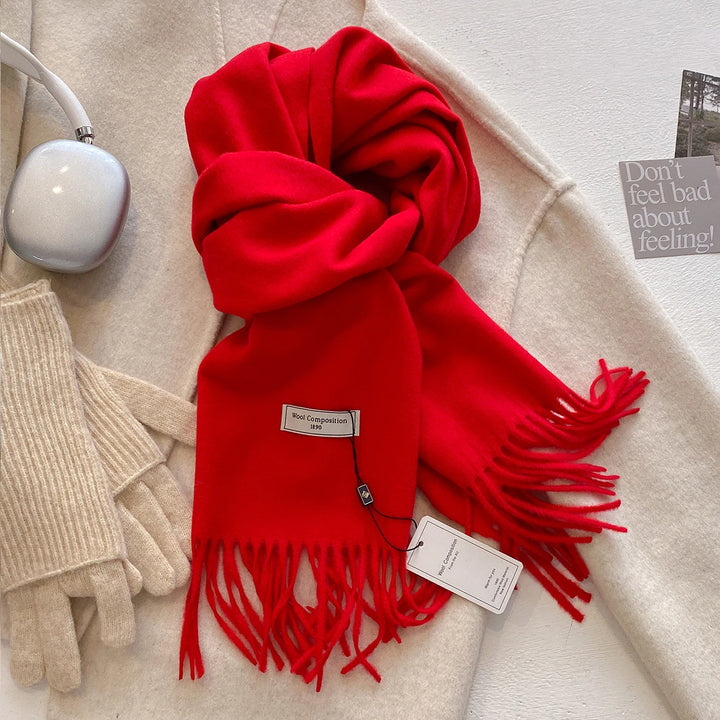 Bufanda de cachemira para mujer: larga, cálida y súper suave