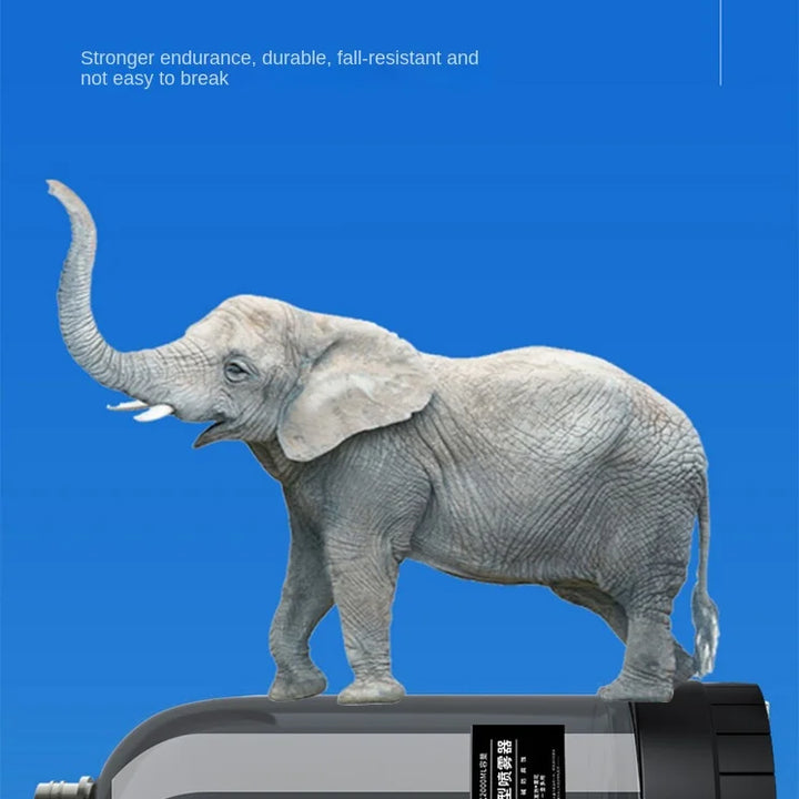 2L Hand Pump Foam Sprayer with 3 Types of Nozzle Hand Pneumatic Foam Cannon Snow Foam Car Wash Spray Bottle Car Window Cleaning